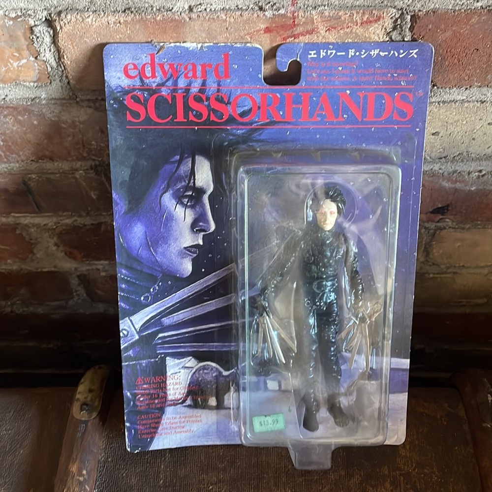 Edward Scissorhands 6" Action Figure - Johnny Depp Figurine - 1999